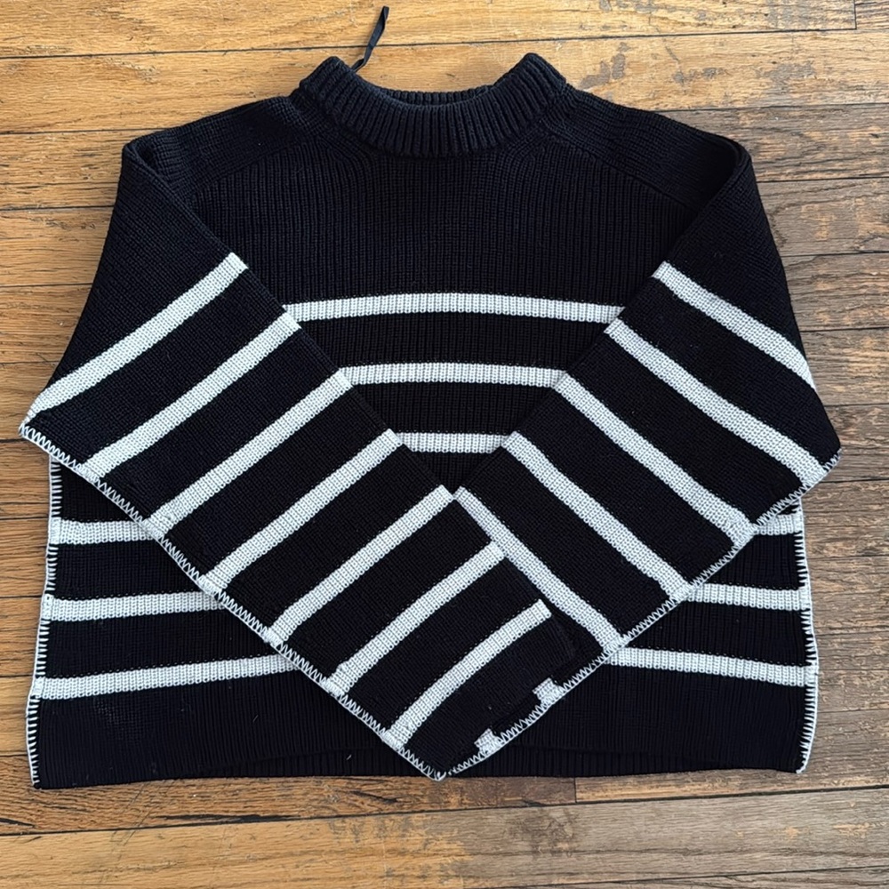 COS striped sweater